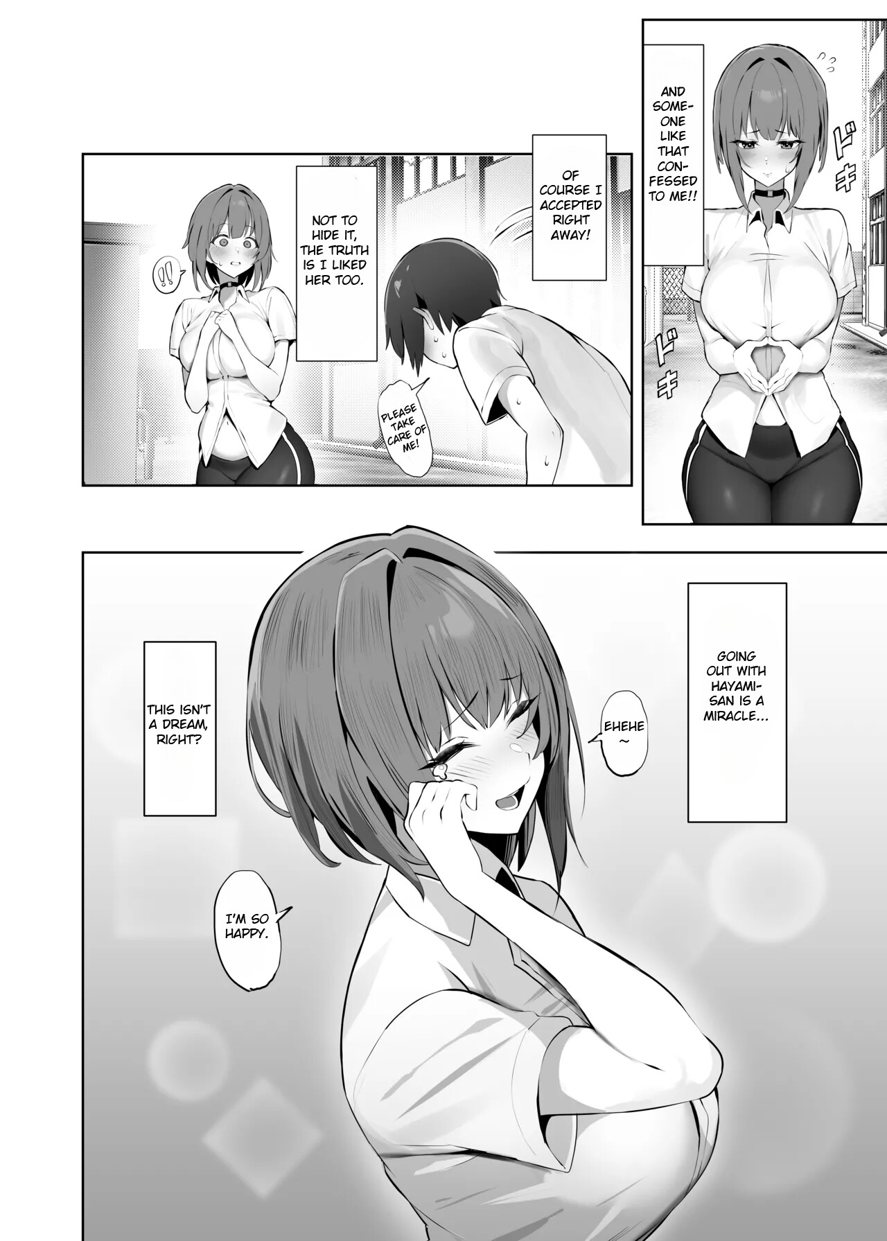 Hentai Manga Comic-Tall Girlfriend Punished by Short Boyfriend-Read-3